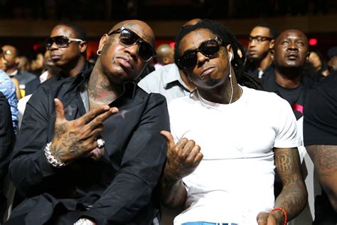 Birdman lil wayne and mannie fresh .